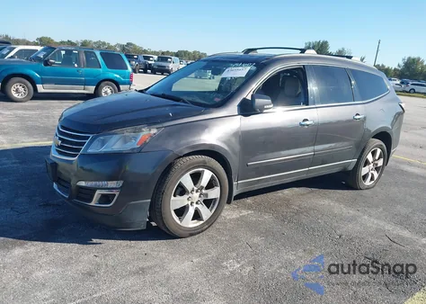 2014 Chevrolet Traverse Ltz из США, поврежденный, VIN 1GNKVJKD4EJ351602